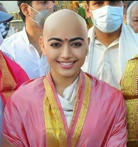 Bald Head Women Girls With Shaved Heads Nauvari Saree Bald Girl