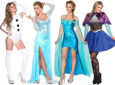 sexy frozen halloween costumes actually a thing for sale