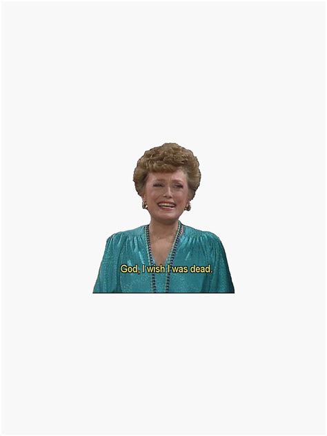 blanche devereaux  golden girls sticker  sale  hopeslopes