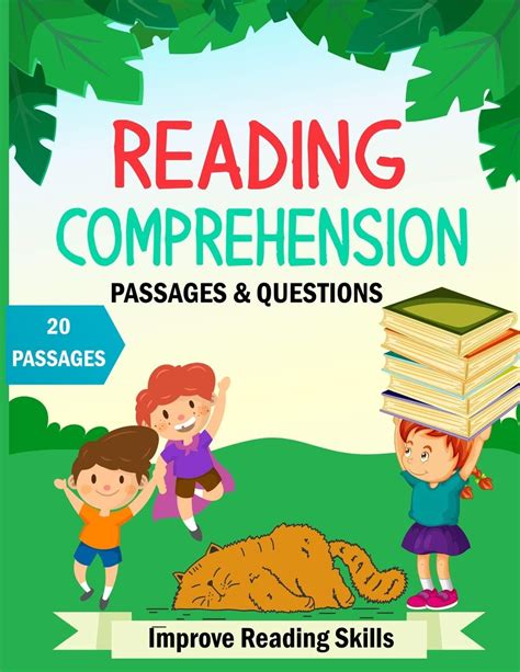 buy reading comprehension passages  questions kindergarten rst