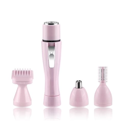 bikini trimmer electric women shaver    nose trimmer eyebrow trimmer battery operated lady