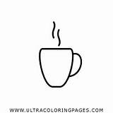 Mug Coloring Pages sketch template