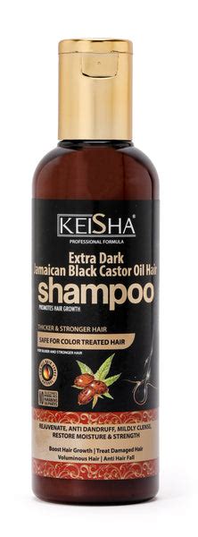 Keisha Professional Extra Dark Jamaican Black Castor Oil Hair Shampoo