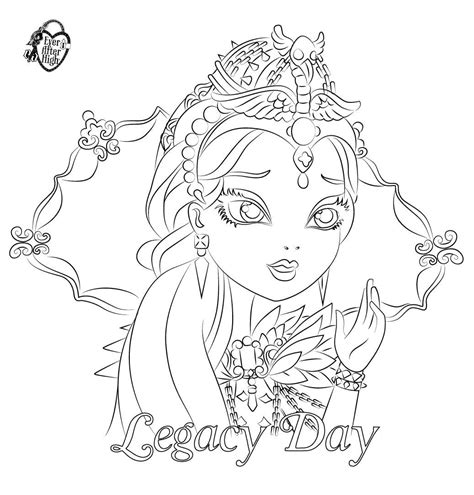 raven queen   high coloring pages dragon games raven queen