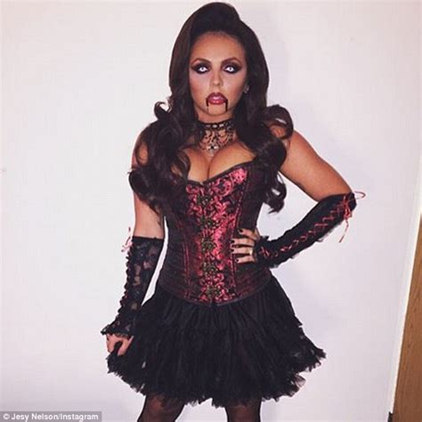 perrie edwards and little mix dress up for celebrity juice
