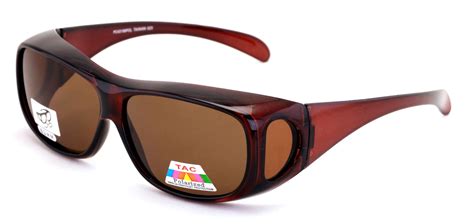 polarized fit  glasses sunglasses rectangular frame black brown