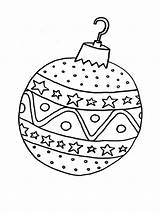 Colorear Navidad Esferas Boule Bolas Ornament Kolorowanki sketch template