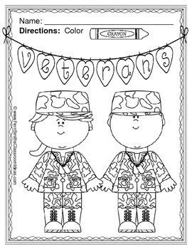 veterans day coloring pages freebie veterans day coloring page