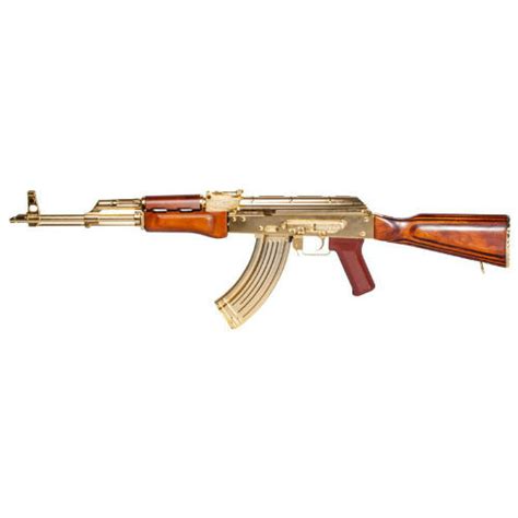 Gandg Limited Edition 22 Carat Gold Plated Ak 47 173 Of