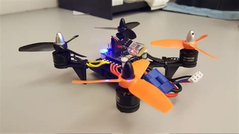 diy mini quadcopter   printed frame  custom firmware electronics labcom