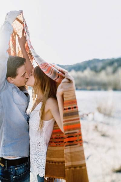 Riverside Camping Engagement Session