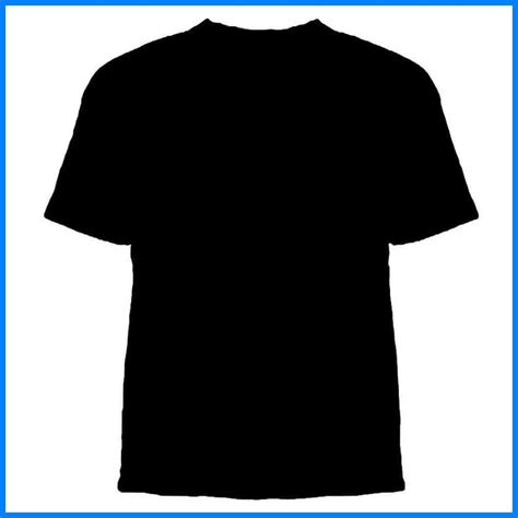 black  shirt template front   psd clipart images