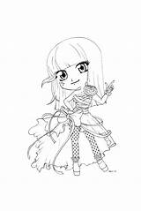 Pages Coloring Lady Gaga Chibi Sonic Dark Colouring Library Clipart Printable Line Visit Getcolorings Popular sketch template