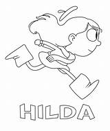 Hilda Ausmalbilder Coloriage Imprimer Categories sketch template