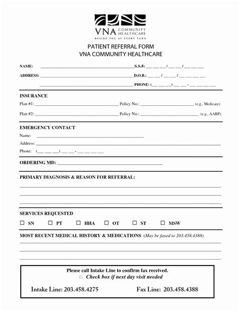 medical referral form template fresh  counselling referral