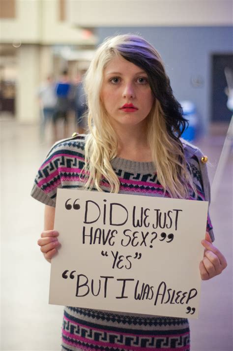the poster reads “did we just have sex” “yes” project unbreakable