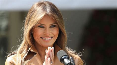 first lady melania trump says she s great since medical procedure