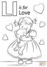 Letter Coloring Pages Printable Lollipop Preschool Dot Drawing Supercoloring sketch template