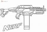 Nerf Ausmalbilder Gun Fortnite Kostenlosen Neue sketch template