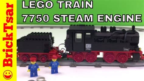 lego train set 7750 steam engine from 1980 12v trains youtube