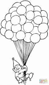 Luftballons Bexigas Colorear Ausmalen Zum Globos Ausmalbild Ballon Anniversaire Hundred Kinderbilder Ballons Balloon Supercoloring Coloriages Cientos Luftballon Aerostaticos Palloncini sketch template