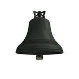 black cast iron bell isolated stock image image