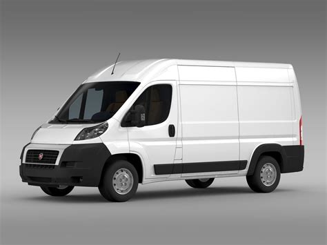 fiat ducato van lh    model cgtrader