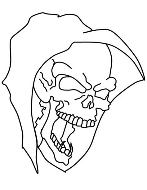 halloween skull mask coloring page coloring sky