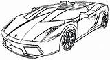 Coloring Pages Car Lamborghini Dodge Sports Viper Gallardo Cars Cleveland Adult Muscle Ferrari Charger Pagani Printable Fast Cavaliers Hard Drawing sketch template
