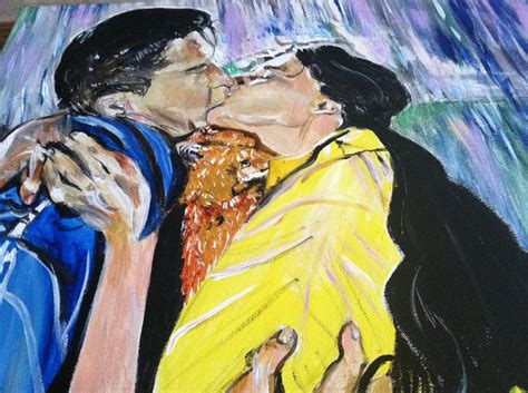 Love In The Rain Painting By Melissa Feinberg Fine Art America