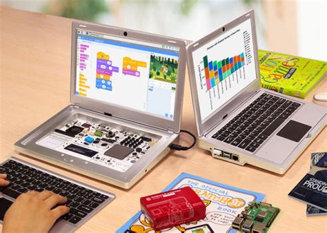 crowpi raspberry pi laptop unboxed geeky gadgets