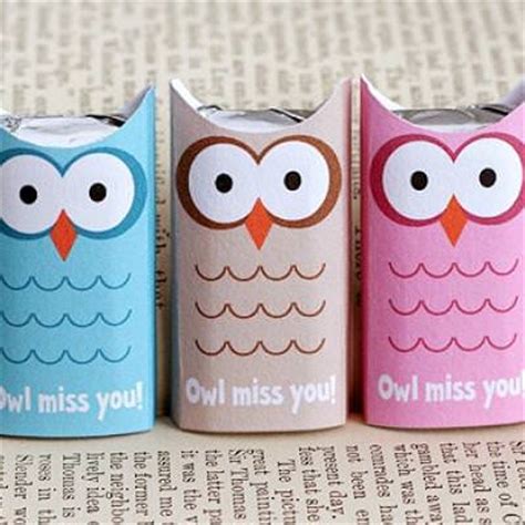 owl   candy wrapper  printable tip junkie