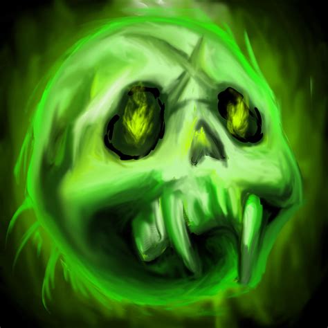 unholy death knight icon painting  souleater  deviantart