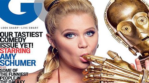 disney doesn t approve of amy schumer s sexy star wars shoot entertainment tonight
