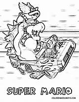 Coloring Bowser Pages Mario Kart Super Ausmalbilder Printable Characters Color Clipart Print Malvorlagen Quality High Library Comments Clip Popular Coloringhome sketch template