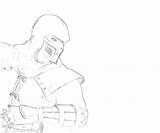 Noob Saibot Coloring Mortal Pages Combat Kombat Searches Recent sketch template