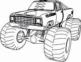 Coloring Truck Monster Pages Dodge 4x4 Ram Printable Big Charger Cummins Drawing Color 1976 Mud Pdf Trucks Lifted Pickup Old sketch template