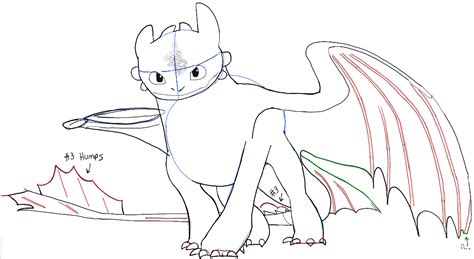 draw toothless dragon coloring page  train  dragon