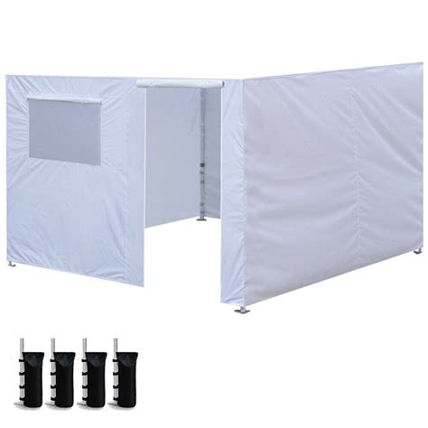 enclosure zipper side walls kit panels  ez  canopy gazebo tent