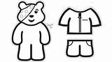 Bear Colouring Pages Pudsey Children Need Coloring Crafts Choose Board Visit sketch template