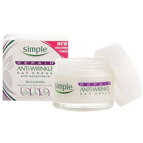 simple anti wrinkle day cream  ml  kr