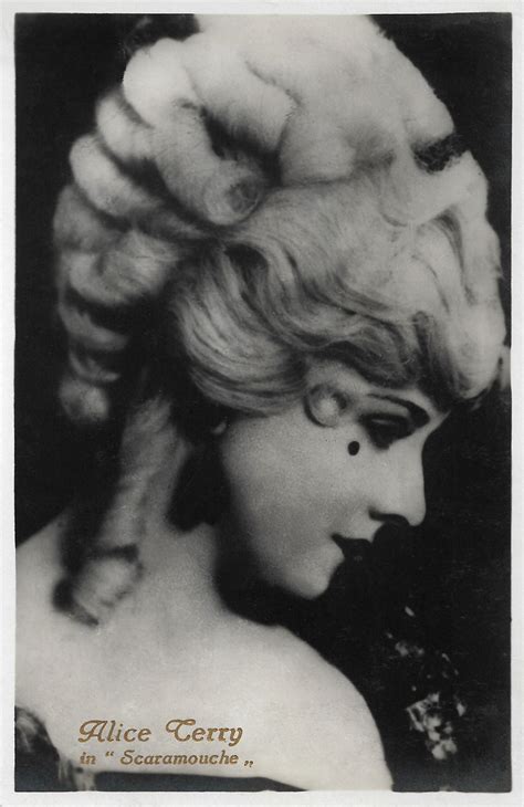 alice terry in scaramouche 1923 italian postcard by g