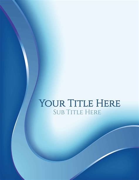 word binder cover template