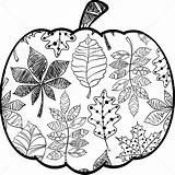 Automne Foglie Herbst Themed Coloriages Schulgarten Adulti Archzine Mandalas Autunnale Sonbahar Malvorlagen Stampare Ausmalvorlagen Zucca Bacheca sketch template