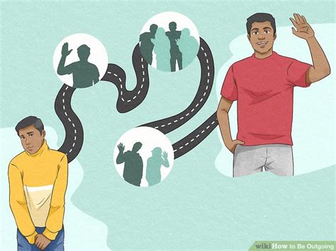 4 ways to be outgoing wikihow