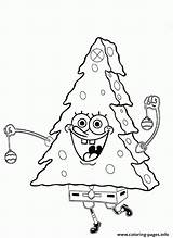 Coloring Christmas Pages Spongebob Tree Funny Squarepants Printable Cool Colouring Sheets Kids Book Xmas Print Kidsdrawing Drawing Books Color Collection sketch template