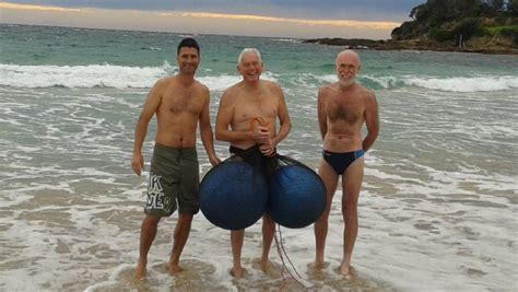 Narooma Winter Swimmers Record Crowd Gopro Photos