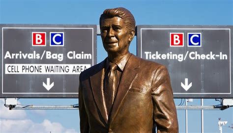 Reagan Airport Artist Has Sculpted The Gipper Five Times The Style