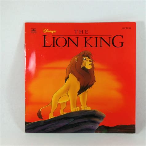 disneys  lion king book paperback   thejunkinsailor
