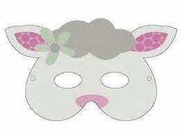 image result  sheep mask template animal masks  kids easter